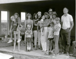 Clan gathers at Dana and Susan's, St. David - July 1983